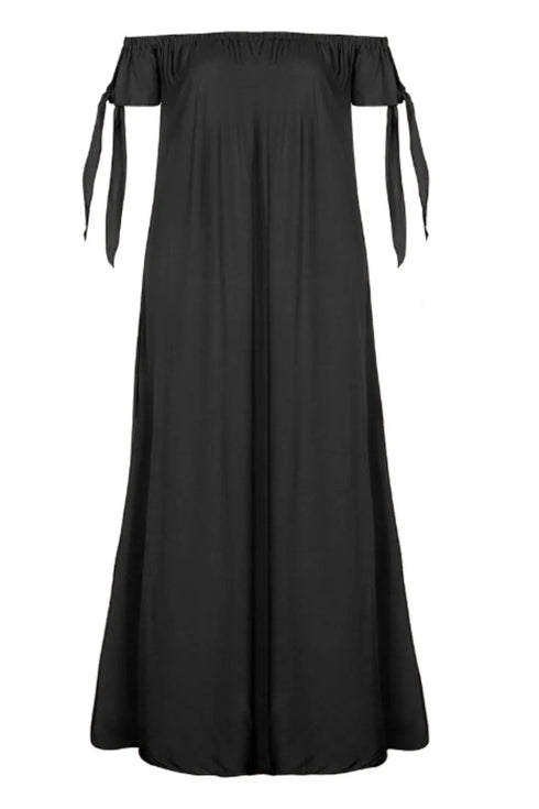 'Briallen' Off Shoulder Midi Dress - Celes Fashion